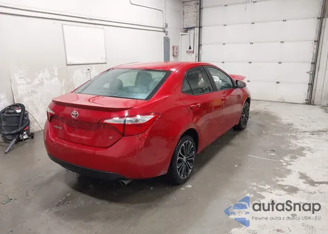 2015 Toyota Corolla S Plus z USA, uszkodzony, nr VIN 2T1BURHE7FC312865